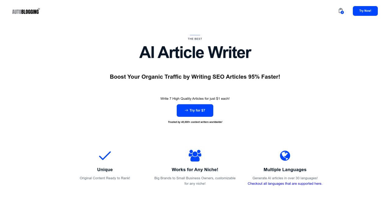 Autoblogging