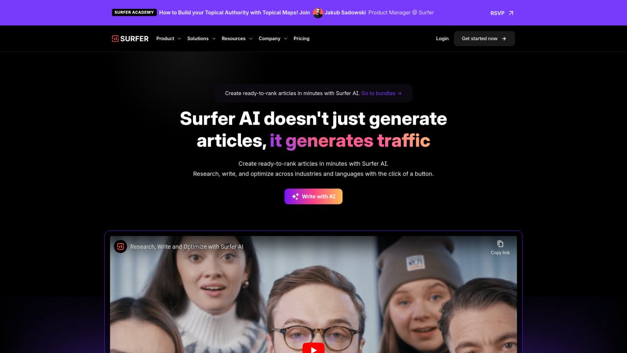 Surfer AI