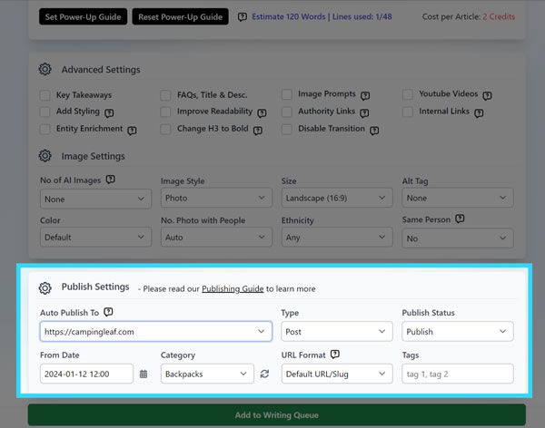 WordPress Integration screenshot 3